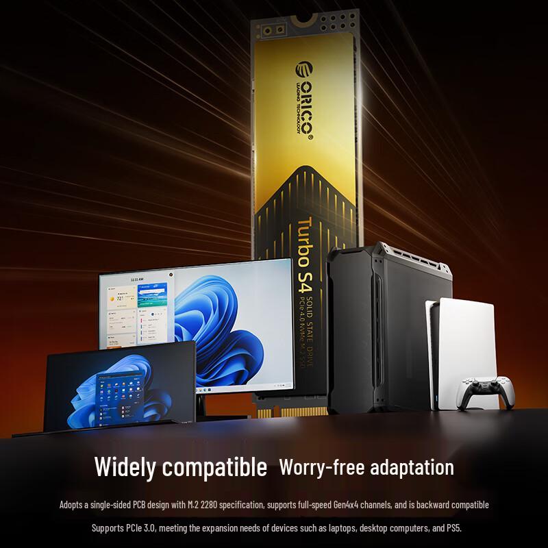 ORICO TurboS4 M.2 NVMe PCIe 4.0 SSD
