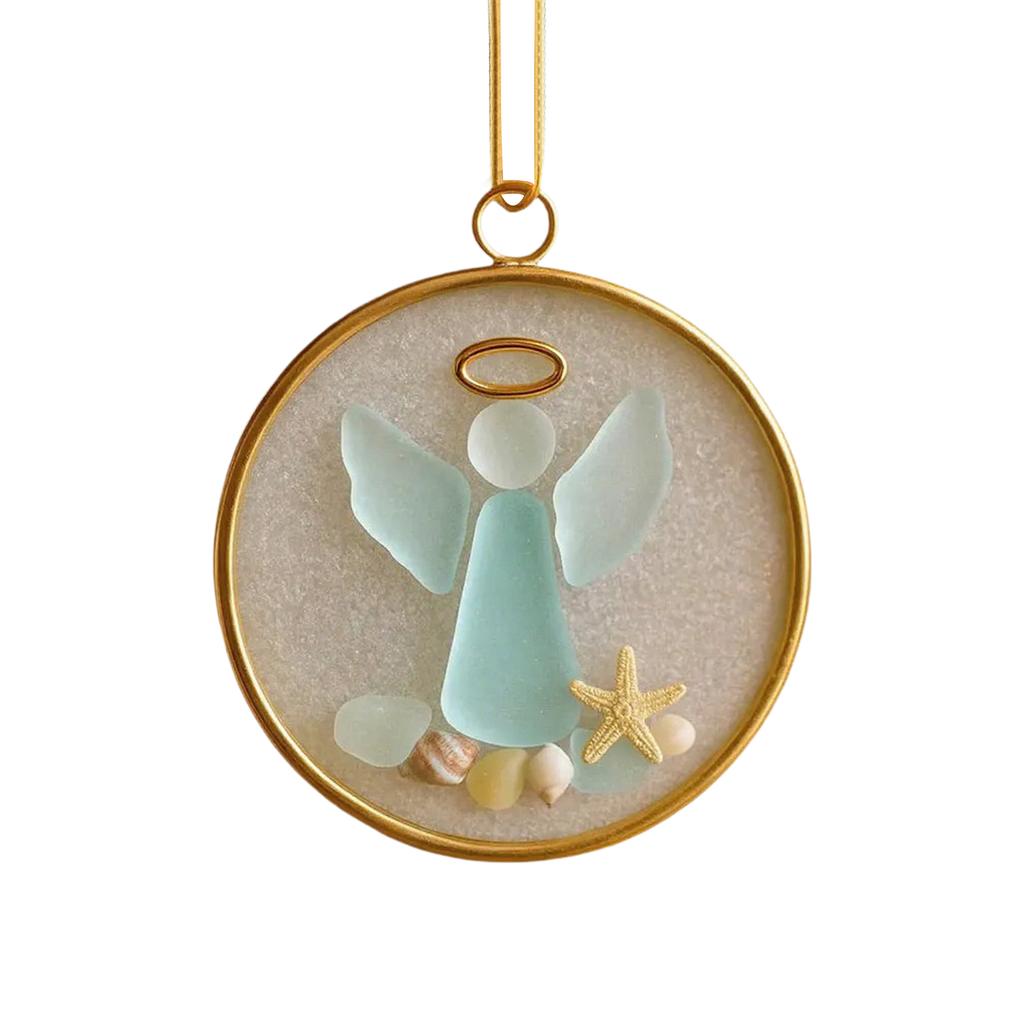 2D Flat Acrylic Coastal Christmas Tree Decoration Ocean Theme Home Decor And Room Decoration