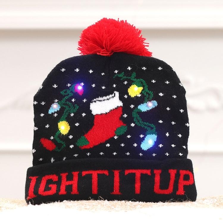 Multifunction Christmas Glowing Party Hat  Kid Girl Boys Costume Party