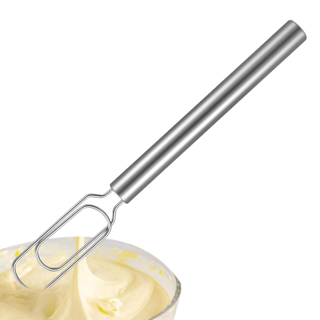Manual Hand Mixer Kitchen Egg Beater Stainless Steel Ball Mixer Manual Metal Egg Beater for Cooking Mixing Kitchen Baking Tools