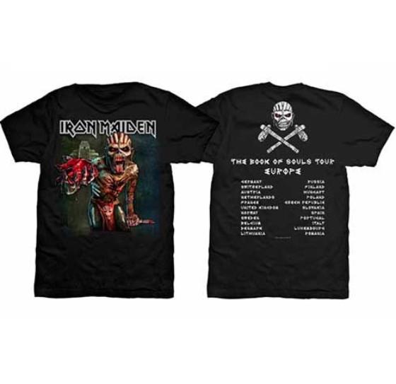 

Легендарная метал-группа Унисекс Премиум Футболка Популярный Альбом Версия Европейского Тура 1 XL