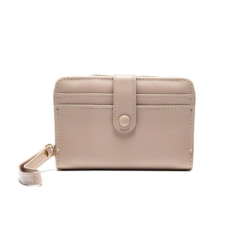 

Wholesale Women s Retro Urban Coin Purse With Zipper Closure In Various Colors Apricot