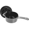 Warme Schale mit Deckel Fisch 33 cm, Oval, La Mer, Gusseisen
