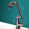 Xiaomi Mechanischer Arm Universeller Wasserhahn Badezimmer Küche Spritzwassergeschützter Wasserhahn Badezimmer Waschtisch Heiß- und Kaltwasserhahn Wasserhahnzubehör