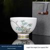 Yangzhi Jade White Porcelain Master Tea Cup