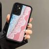 Phone Case for Samsung Galaxy S26 S25 Ultra S24 FE Pink Sunset Beach Dreamy Scenery Shell S23 Plus S22 + S21 S20 5G Soft Silicon