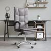Day and Night - Day and Night Reclining Office Chair Gray Synthetic Leather