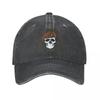 Vintage SAS Skull Special Air Service Baseball Caps Men Distressed Denim Sun Cap British Army Special Forces Hat