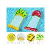Foldable Fruits Floating Water Hammock Lounger Water Toys Inflatable Floating Bed Chair Summer Swimming Pool Water Hammock Bed