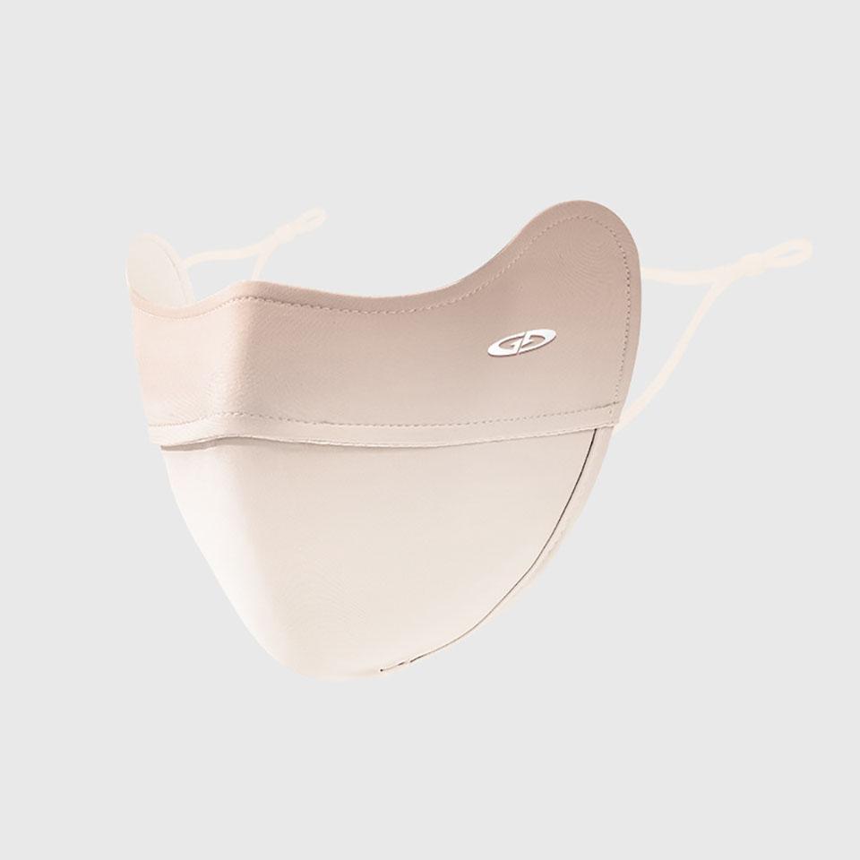 Gobygo 1Pcs Upf50+ Summer Sunscreen Mask Light Breathable Shade Eye Protection Uv Protection Ice Silk Masks Men Women Unisex