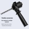 Compact Multi-Functional Electric Wrench & Hammer Converter for Concrete Drilling