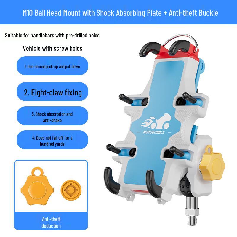 LISHI Shockproof Motorcycle Phone Holder Universal