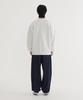 COVERNAT Semi-Wide Washed Denim Pants Indigo