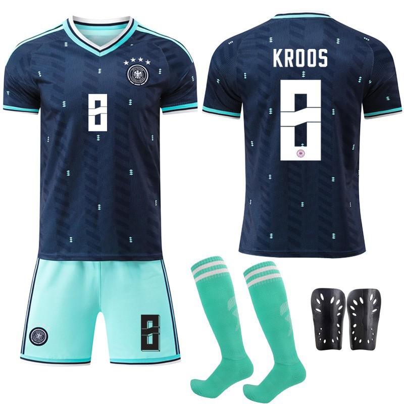 2627 Allemagne Extérieur Coupe du Monde N°. 8 Cross Jersey 7 Hafertz 10 Musiara Combinaison Uniforme de Football Homme