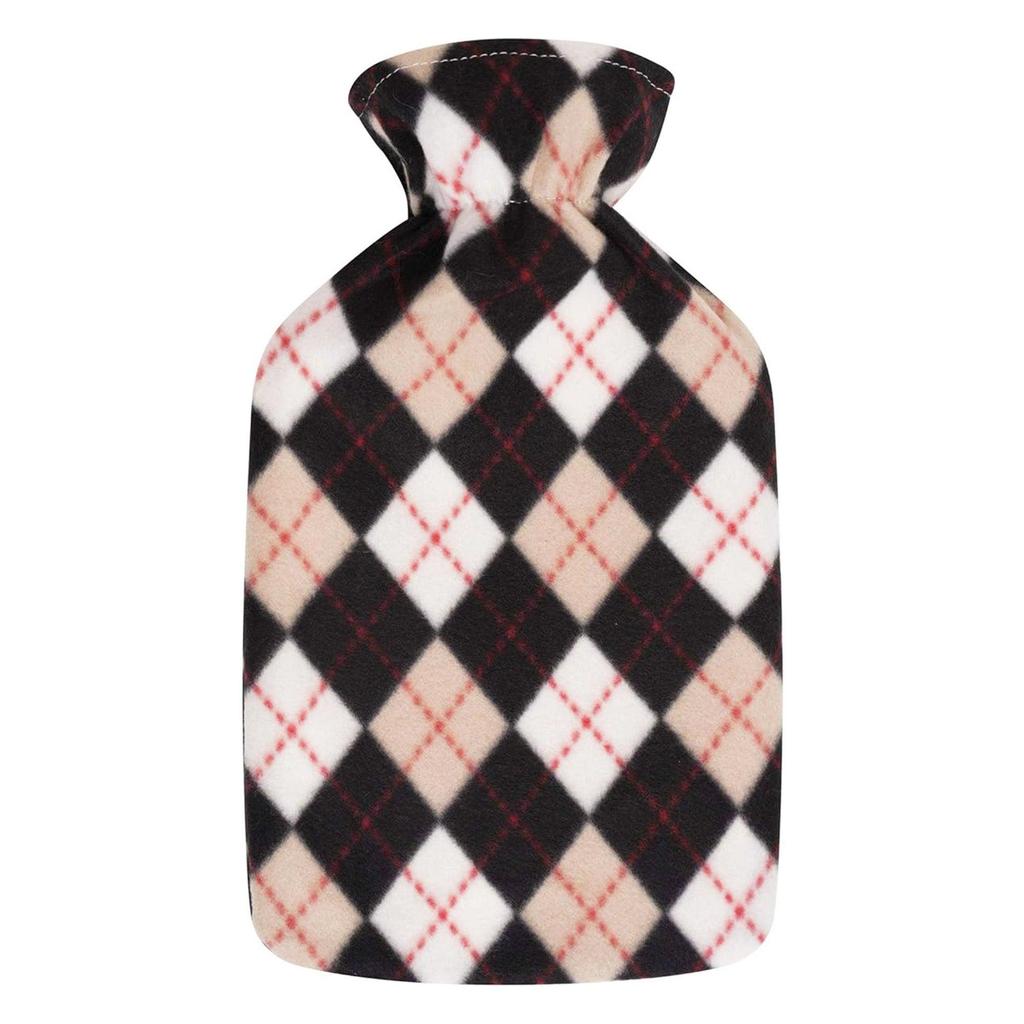 K Collection Diamond 2L Hot Water Bottle And Cover (Pack of 2)