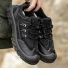 Hiking shoes casual outdoor labor insurance shoes men's medium help supply anti-collision non-slip soft-soled mountain shoes breathable