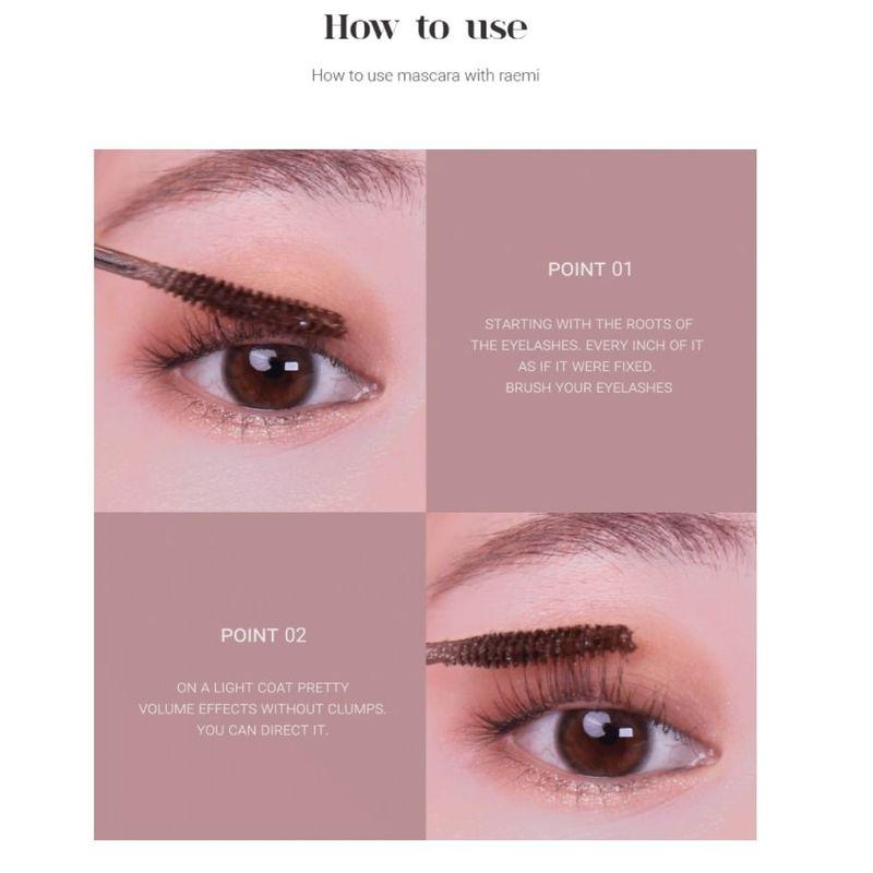 mude - Inspire Longlash Curling Mascara - 2 Colors