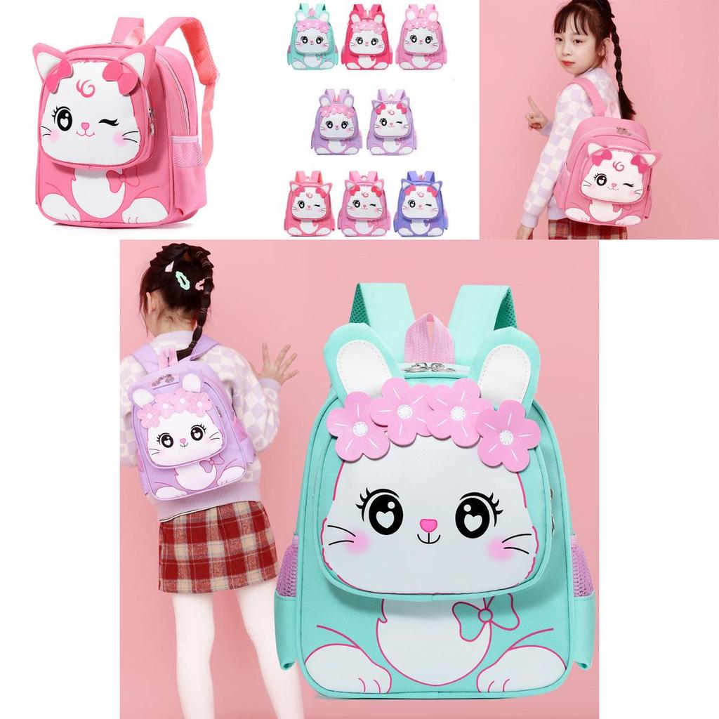 Trendy Lightweight Oxford Cloth Toddler Backpack For Preschool Kids 3-6 Years