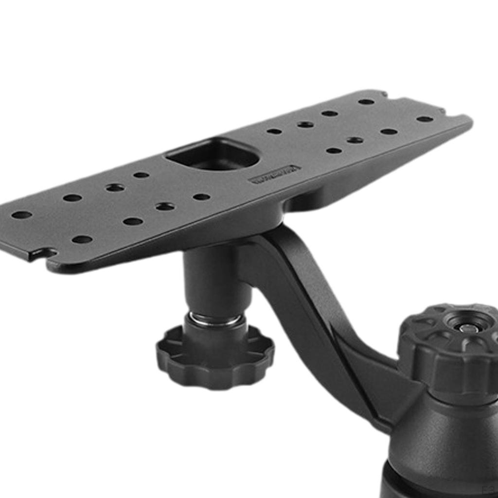 Fish Mount Base Depth Holder Bracket for Boat