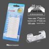 No-Drill Cable Organizer: Traceless Self-Adhesive Clips for Wire Management
