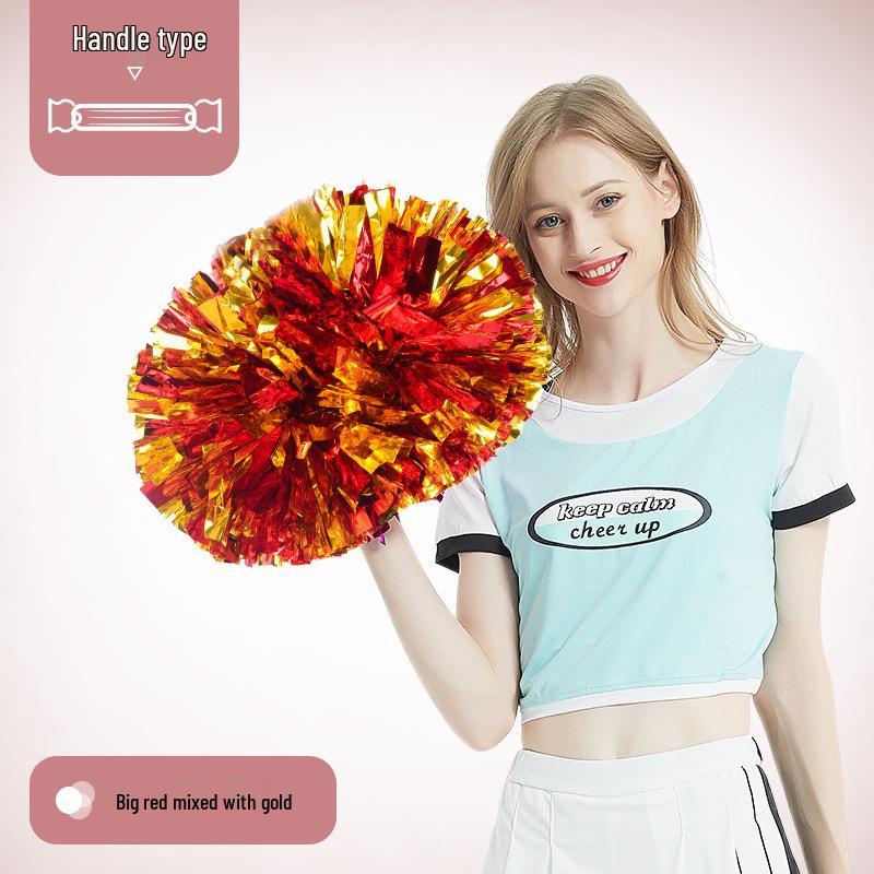 Cheerleading Pom-poms Dance Performance Handheld Flowers Props