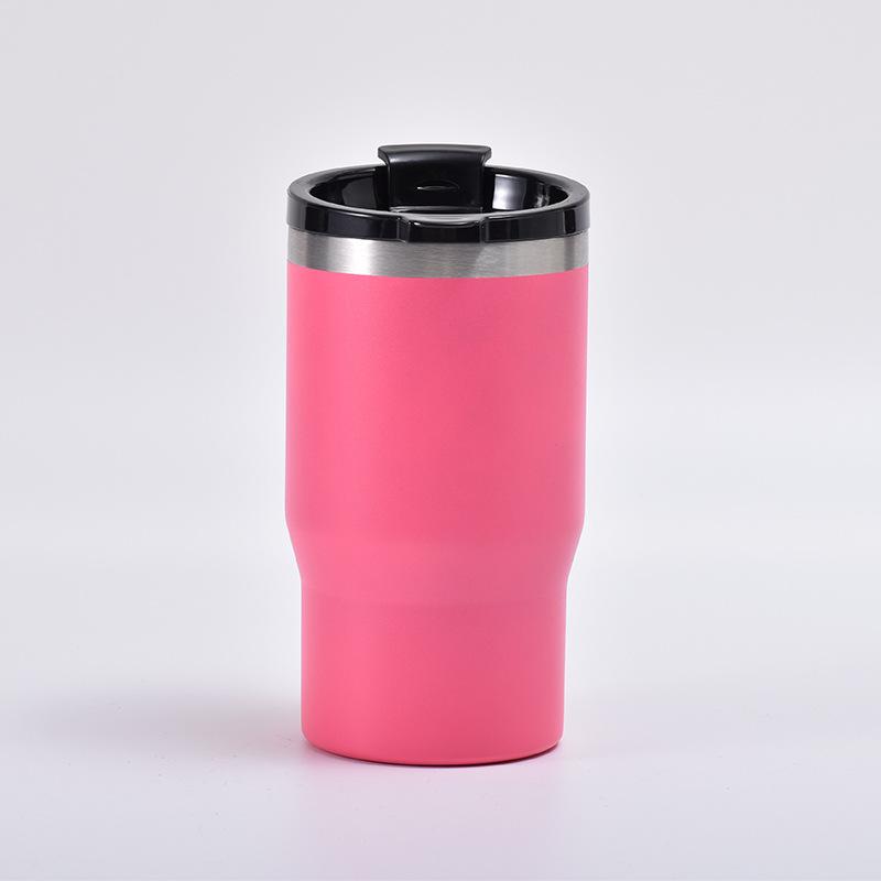 14Oz Cold Tank 304 Stainless Steel Color Sprayed Car Cup Creative Cola Cup Outdoor Water Cup