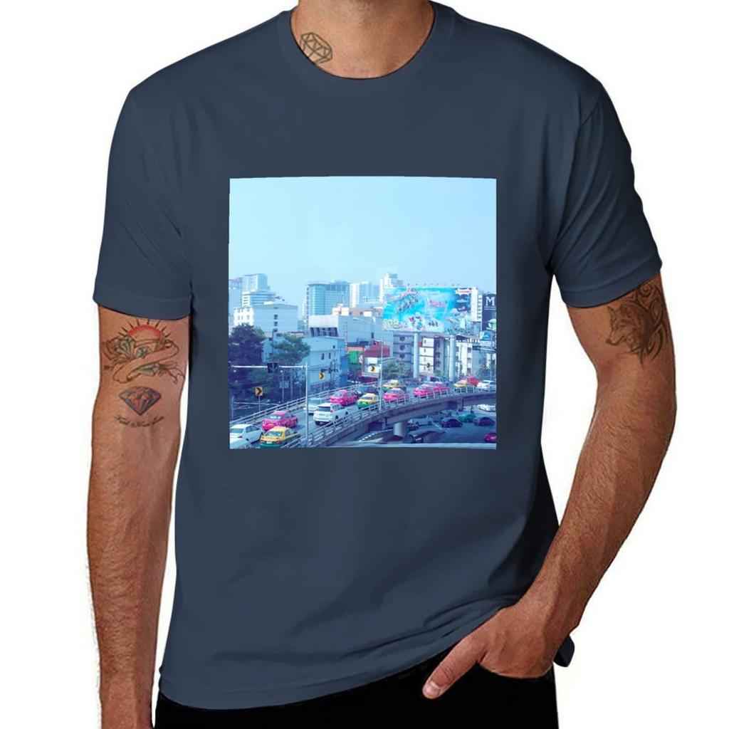 In Bangkok Traffic Tshirt Fashion Letter Print Tshirt