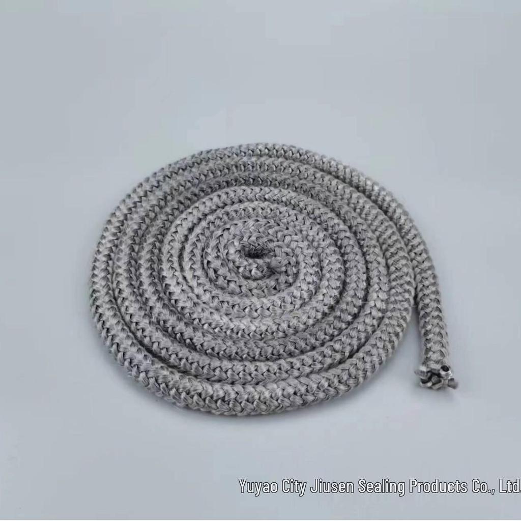 561 High-Temperature Resistant Black Sealing Rope for Wood-Burning Fireplace and Stove Gaskets