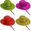 Street Style Cowboy Hat Made Of Polyester For Trendy Outdoor Wear