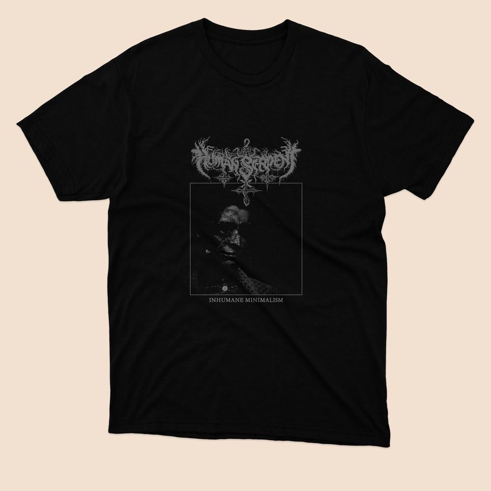 Limited Human Serpent Inhumane Minimalism T-shirt Black
