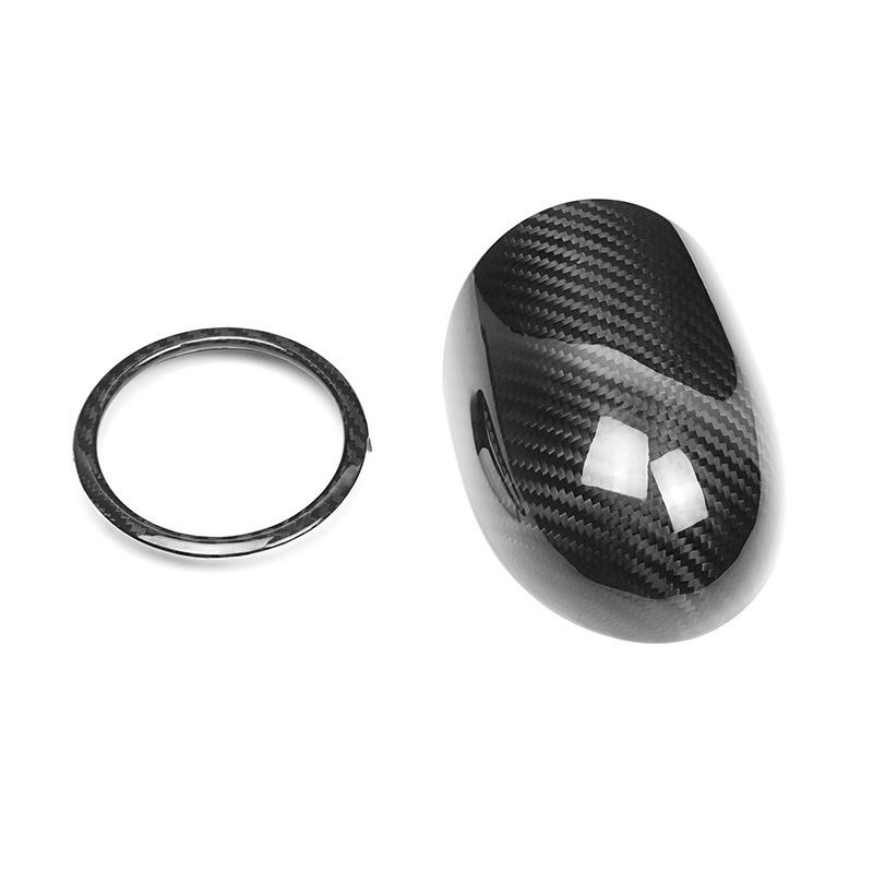 Real Carbon Fiber Tachometer Frame for Fiat Abarth 500 Interior Upgrade