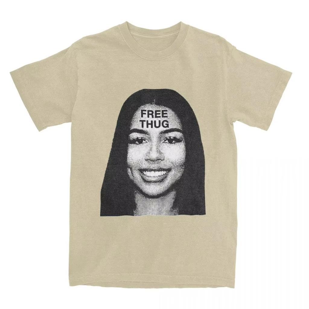 Rapper Mariah FREE Thug Slime T Shirt for Men Women Pure Cotton Fashion for Male T-Shirt The Scientist Tees Clothes Plus Size