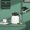 304 Stainless Steel Insulated Kettle with Intelligent Temperature Display for Tea Brewing - Commemorative Business Souvenir.