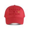 Bad Day To Be A Hot Dog Funny Decor Sign Baseball Cap Fashion Unisex Sunhat Womens Outdoor Sports Snapback Cap