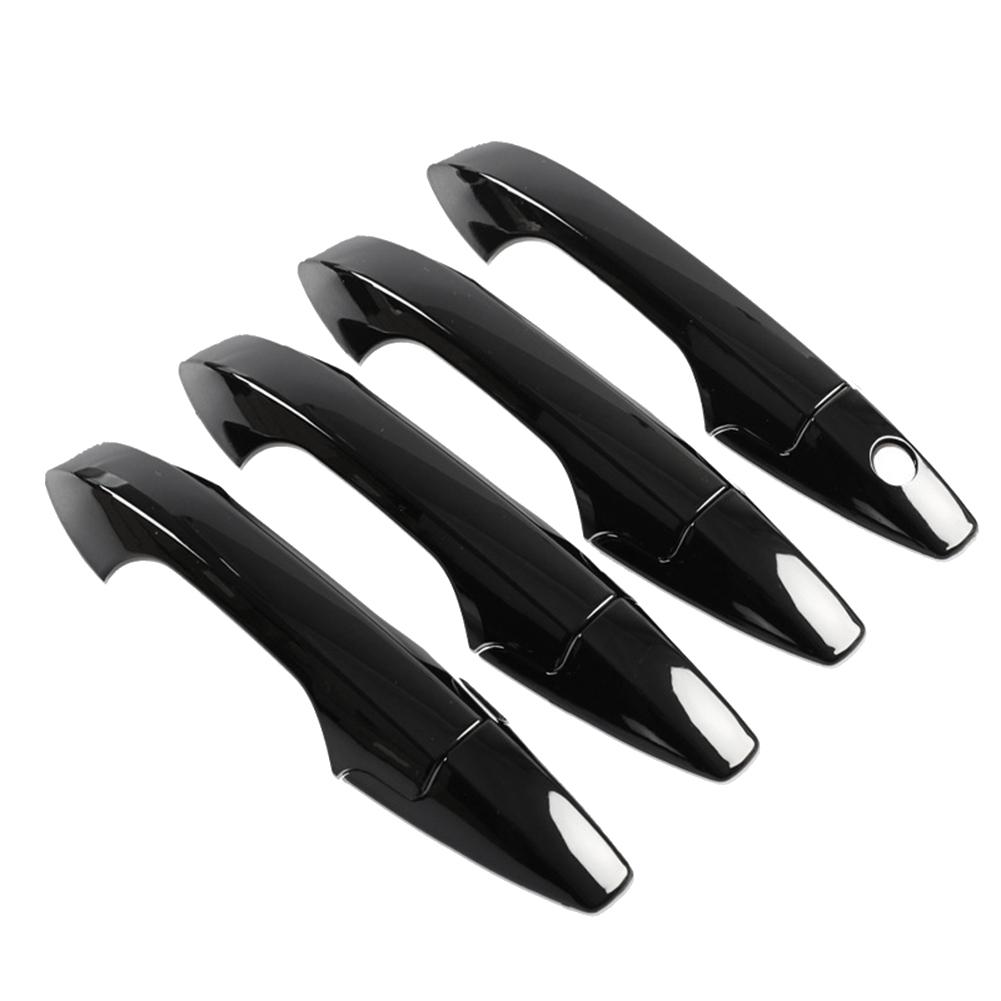 Bright Black Exterior Side Door Handle Cover Trim for Honda CRV 2007-2011
