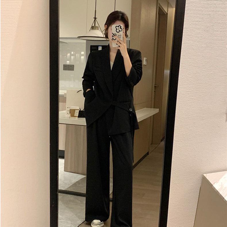 Women's 2025 Spring/Autumn Casual Suit Set - Petite Powerful Aura Goddess Collection