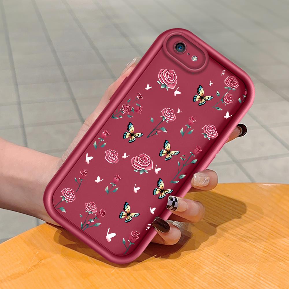 Soft Silicone Square Ladder Printing Pattern Phone Casing Full Cover Camera Shockproof Protection Rubber Case for iPhone Infinix Tecno OnePlus