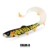 Spinpoler Firebomb Soft Swimbait 17.5cm 22cm Fishing Lure Long Wavy Tail Big Pike Bait Grub Seductive Swimming Action Rig Jig