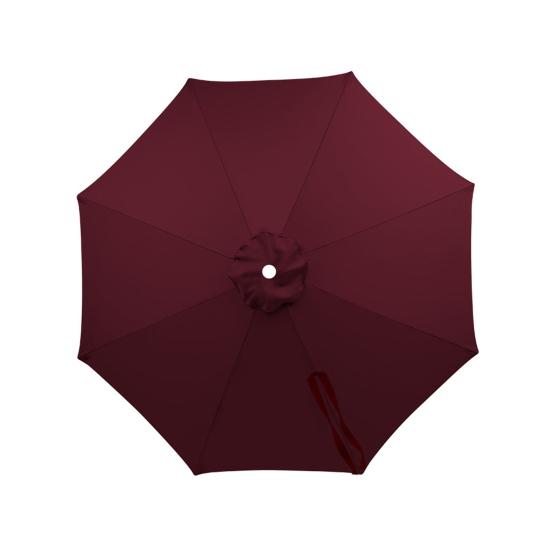 Umbrella Replacement Canopy UV Protection Outdoor Garden Patio Backyard Parasol Market Table Top Umbrella Replacement Fabric Cloth Cover S A вино красного
