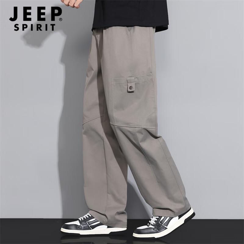 JEEP SPIRIT Men's Multi-Pocket Cargo Pants