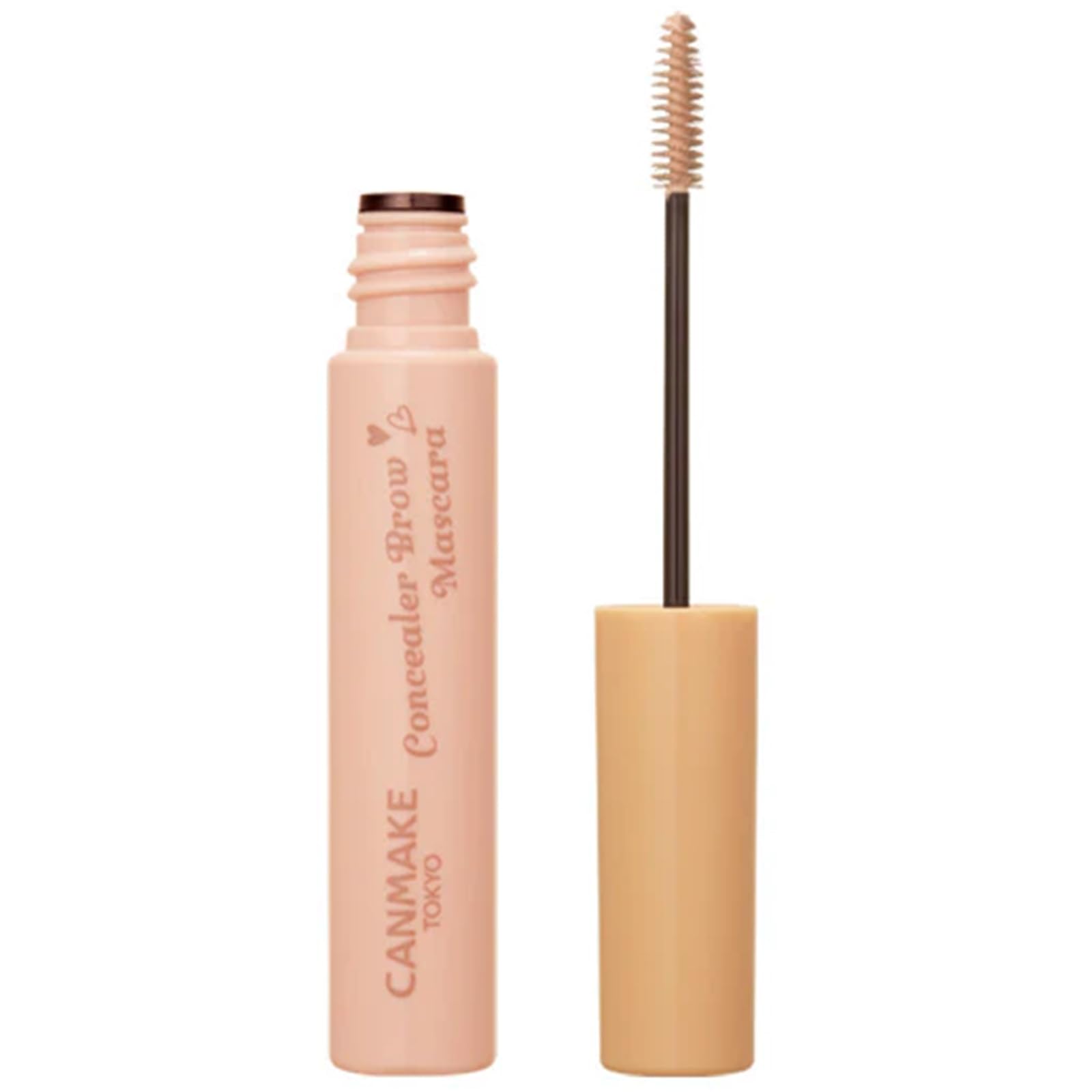 Canmake Консилер Тушь для бровей 01 Розово-бежевый Тушь-консилер для бровей Осветление 4.0г