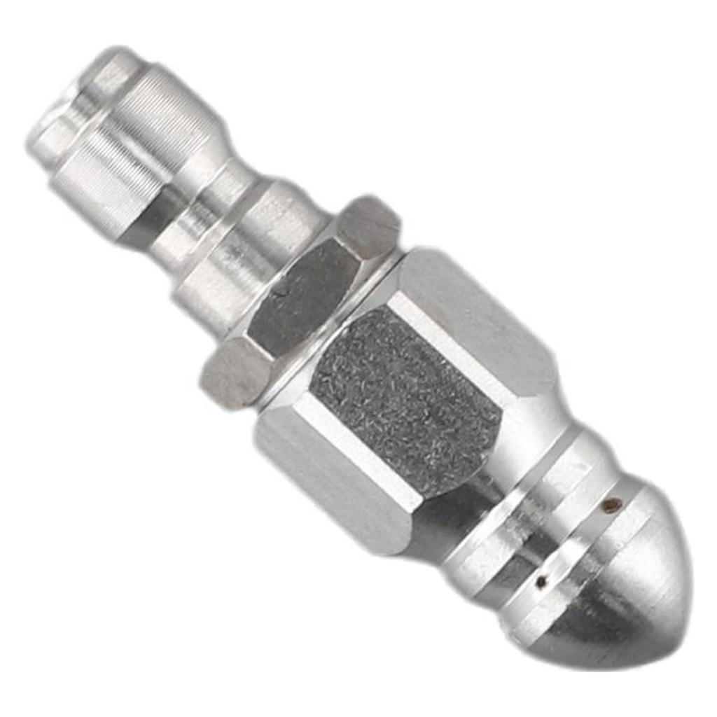 1 Front 6 Back Nozzle 1/4 inches Hose Spare Stainless Steel Wear Resistance 1/4inch Accessory Low Cost Replace