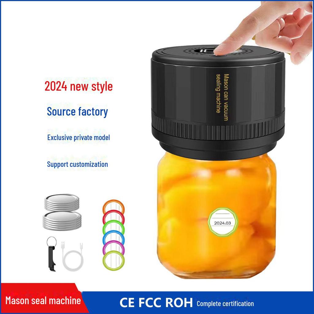 Mason Jar Electric Vacuum Sealer for Food Preservation