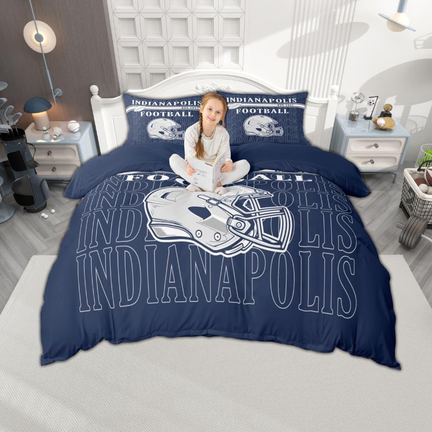 Homewish American Football Theme Duvet Cover Set Rugby Helmet Bedding Set Sports Bed Set