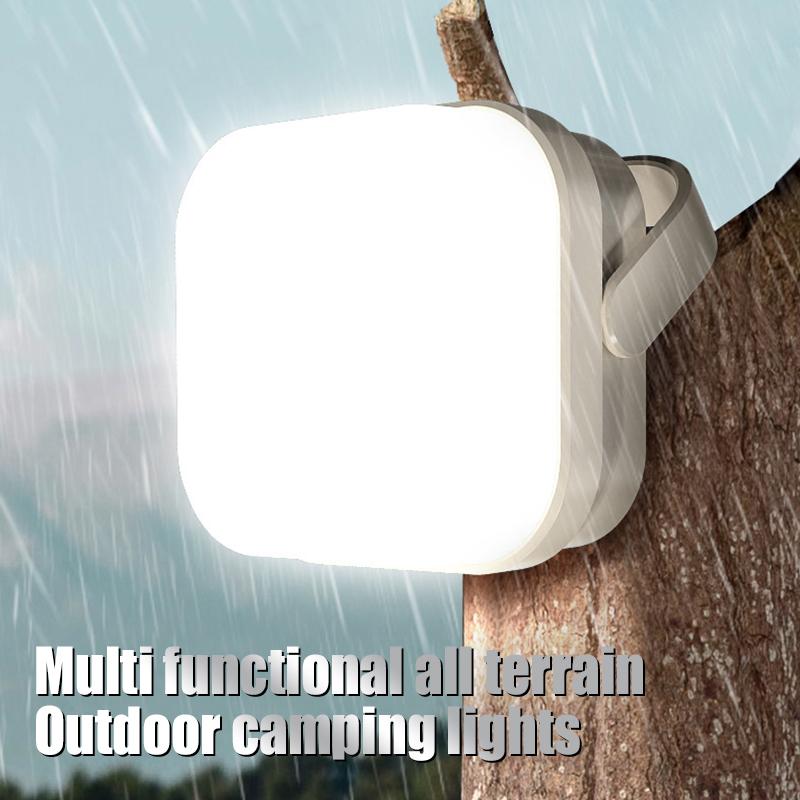 Solar Chargin Tent Strong Light With Magnet Zoom Portable Torch Camping Lantern Work Maintenance Lighting Led