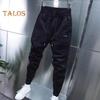 Pánské Cargo Kalhoty Volné Stahovací šňůrka na kotníky Pružný pas Jednobarevné Více kapes Fitness Streetwear Outdoor Cestování Sportovní kalhoty