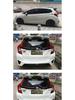 For Honda Fit 2014-2020 Rear Spoiler No-Drill RS Roof Spoiler with Light GK5