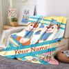 Coperta personalizzata con nome 'n' Dale Adventure per Divano e Letto, Coperta Peluche Accogliente e Morbida Super Morbida e Calda per Autunno e Inverno. 0908425