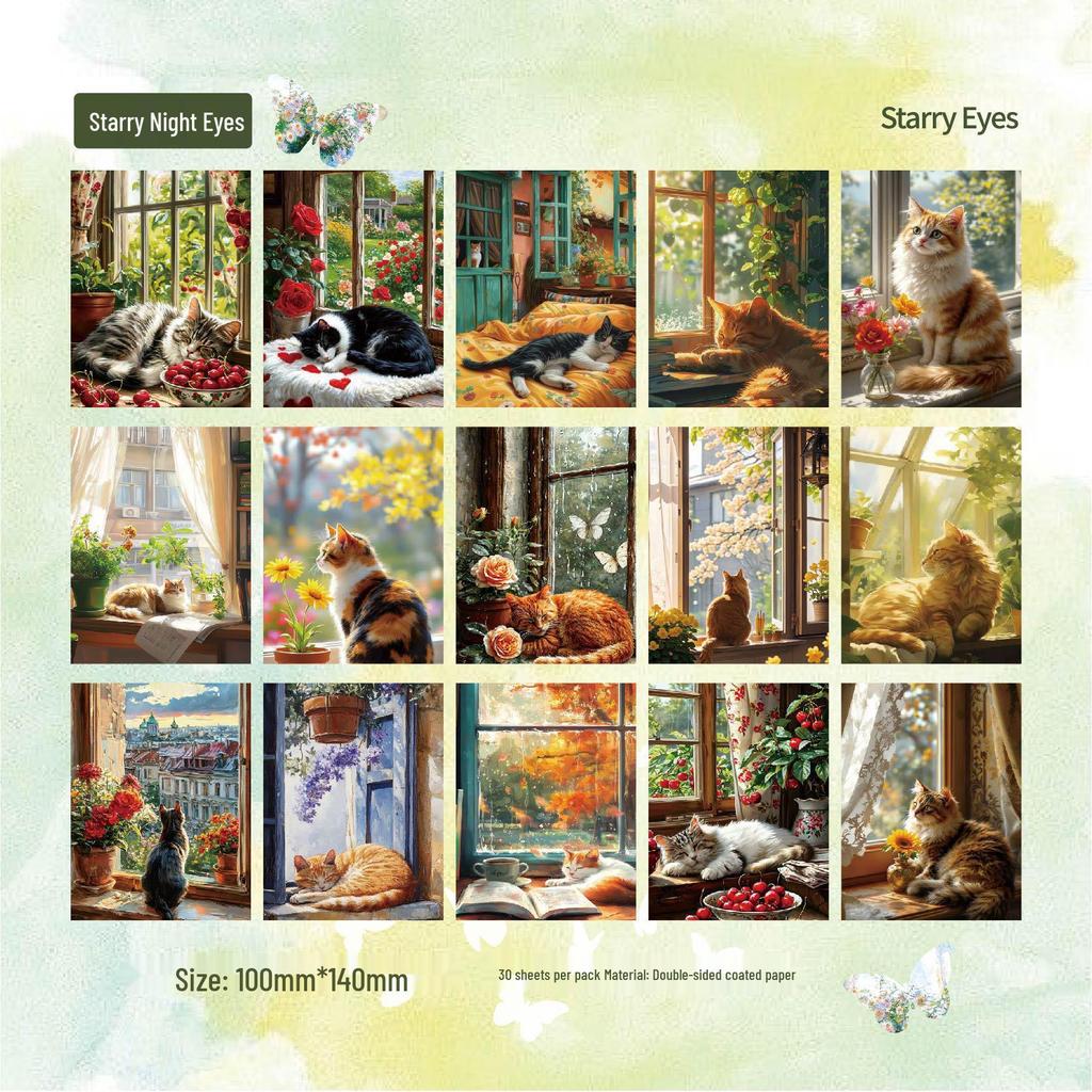 Scenic Paper for DIY Window Collage & Ita-bag Decor