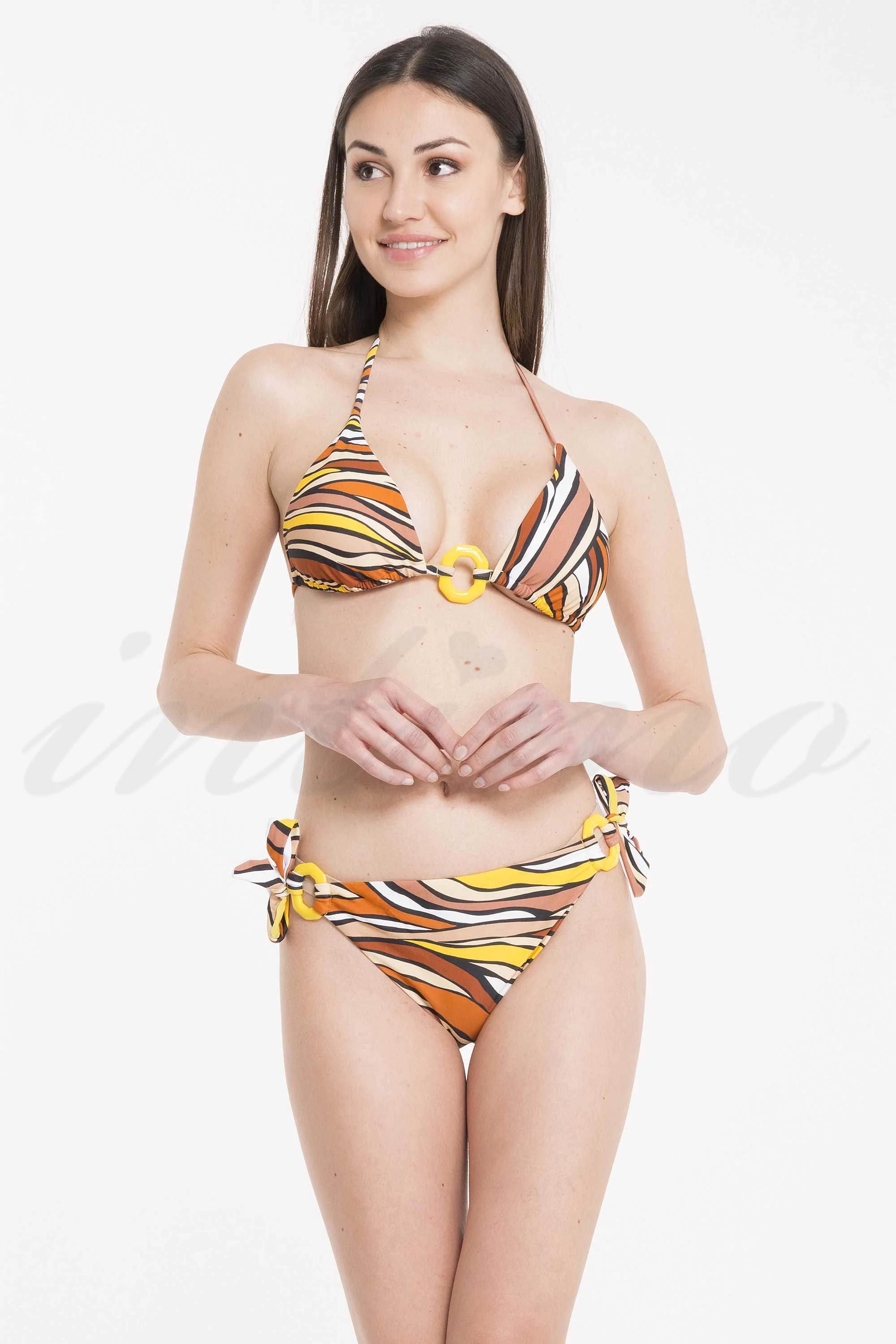 

Купальник з ущільненою чашкою, плавки сліп. (73275) 44B/M різнокольорові кольору